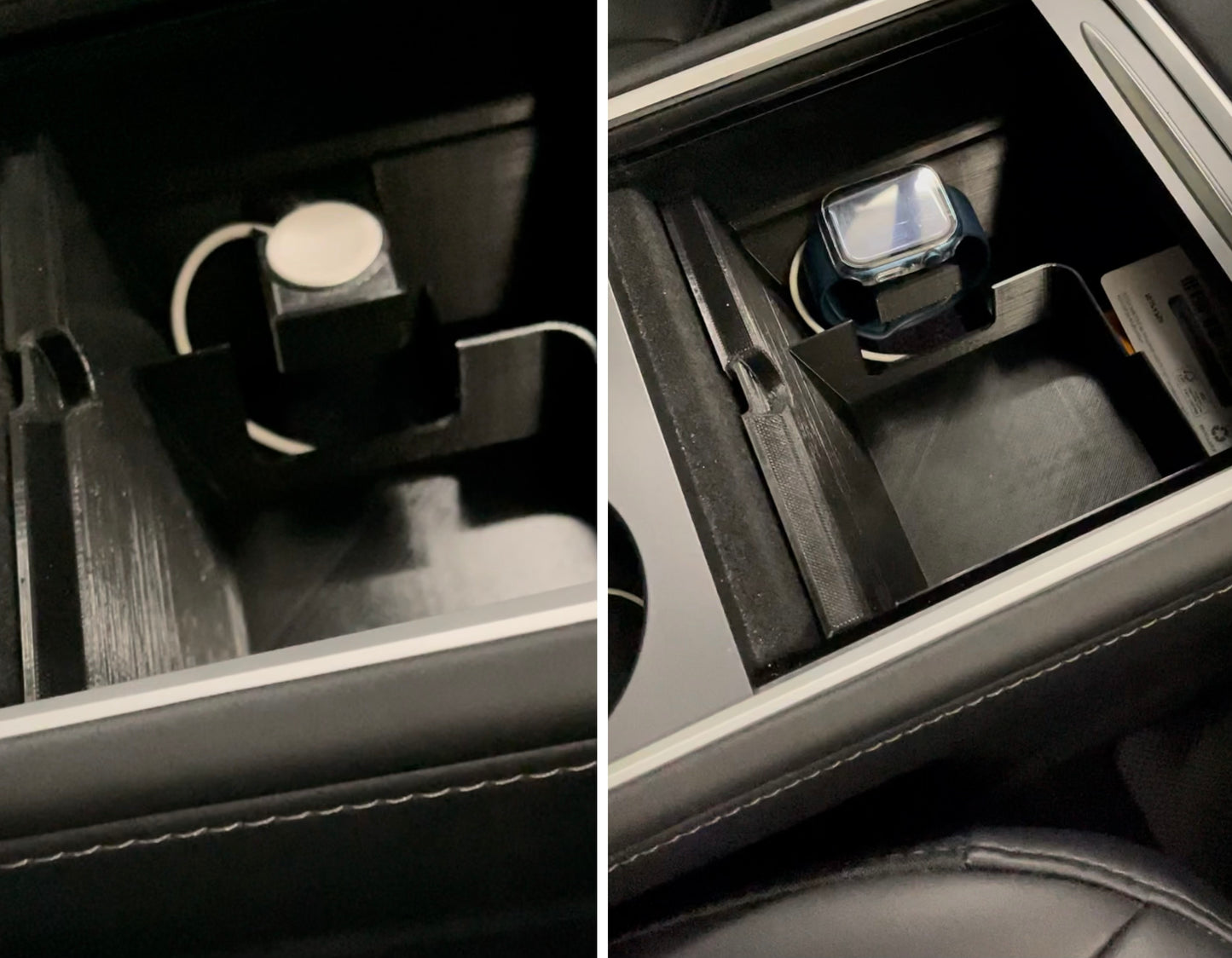 Center Console Organizer - Apple Watch Charger & Large Cup Holder