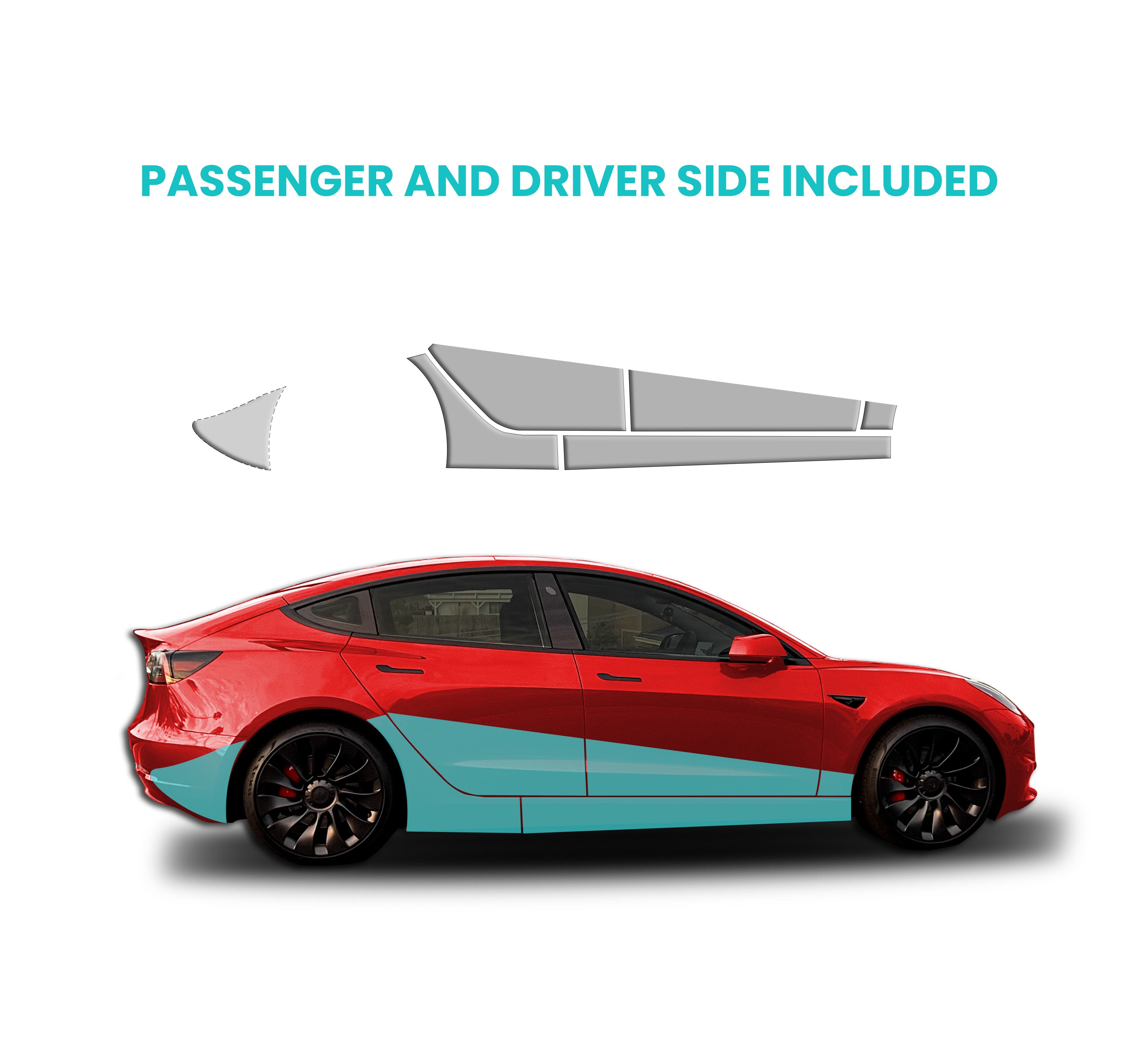 Model 3 Rocker Panel PPF Kit – DockCharged