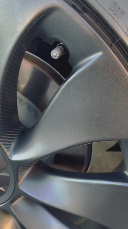 Uberturbine Carbon Fiber Wheel Decal PPF Kit